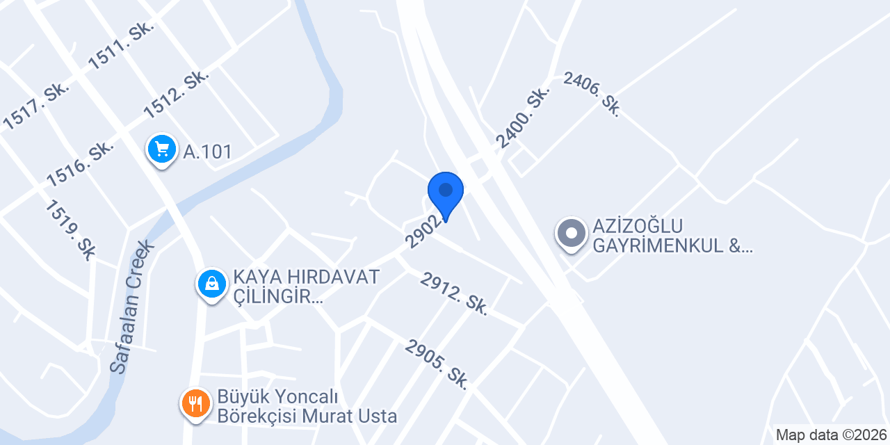 Kapçak Emlak konumu
