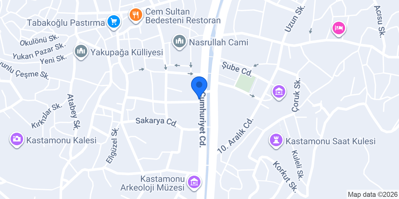 Cahit Kabaoğlu konumu
