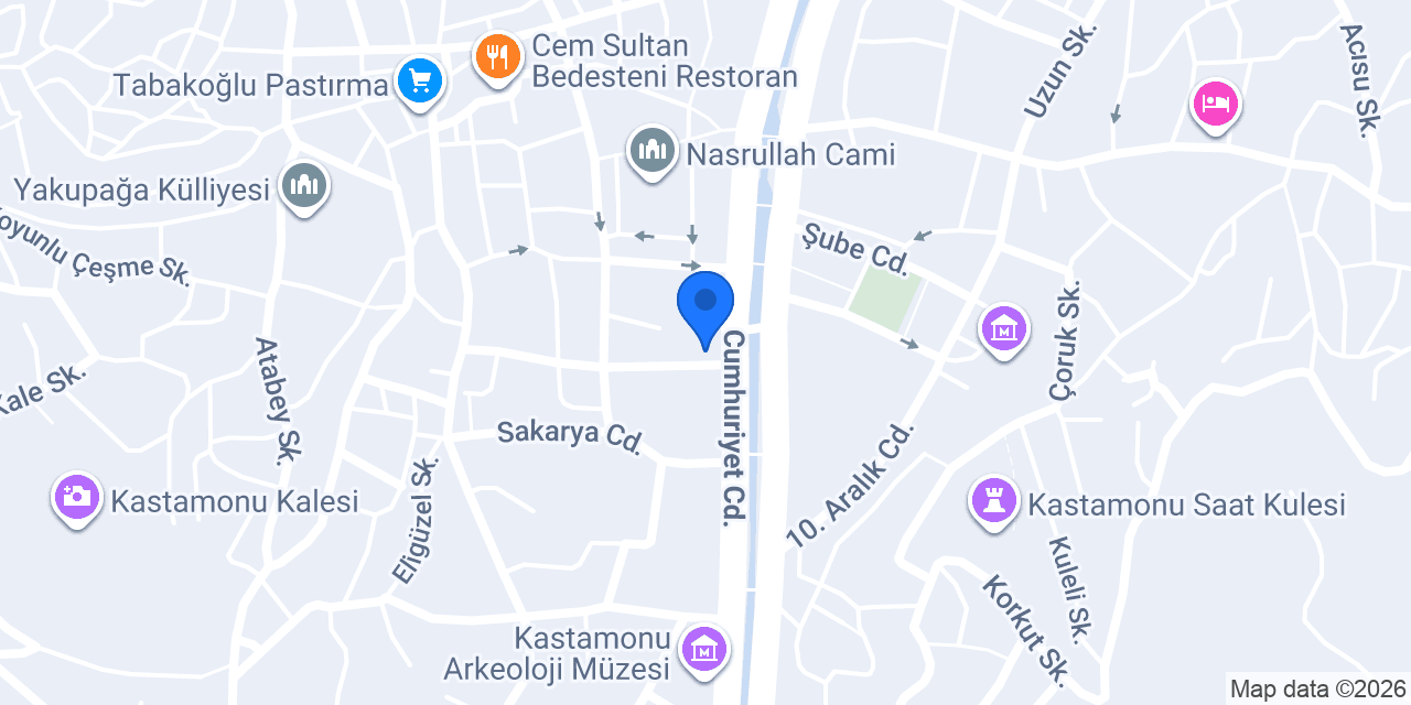 KASTAMONU ÇİLİNGİR TİCARET | Kastamonu Çilingircisi konumu