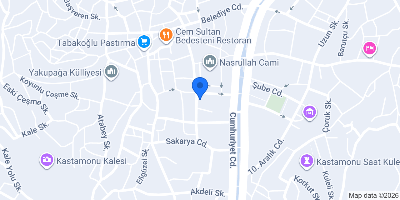 FİNAL KURS KASTAMONU konumu
