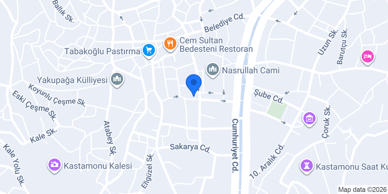 Öz Site Taksi konumu