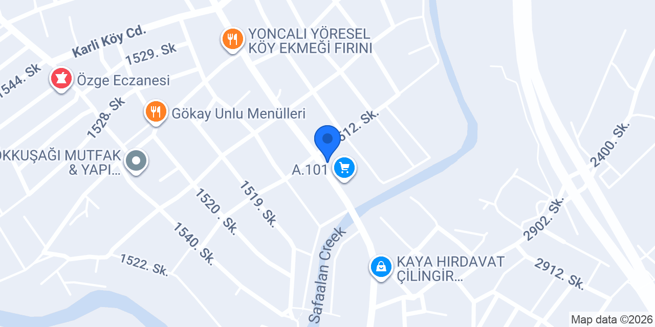 ECA TARIM YEM konumu