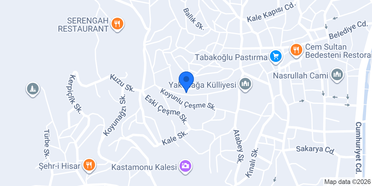 Jaluzi perde imalatı konumu