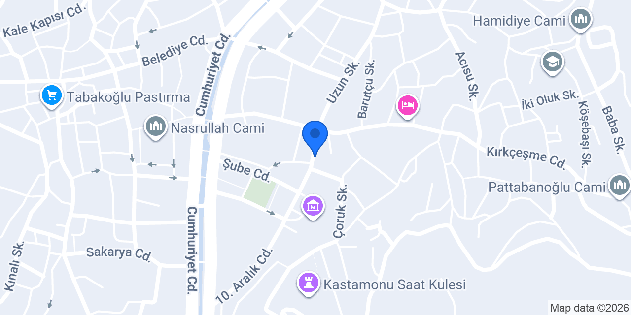 Çağdaş Elektronik konumu