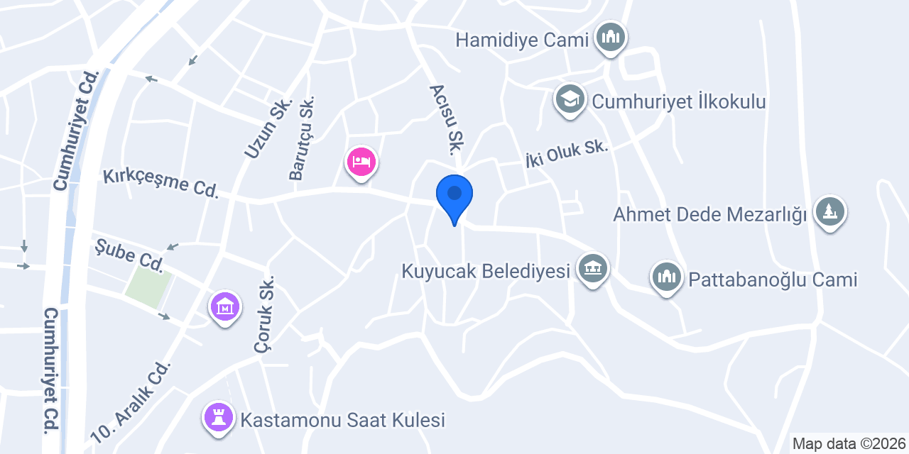 Hilal Simit Fırını konumu