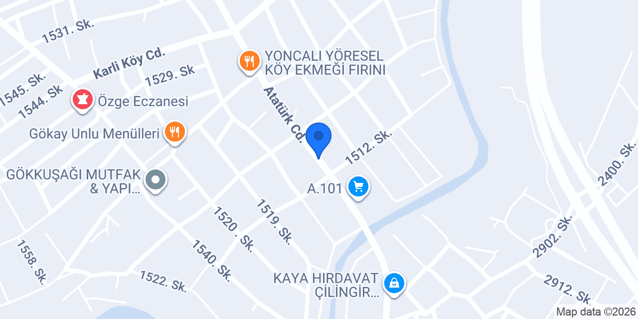 Yonca Elektrik cam konumu