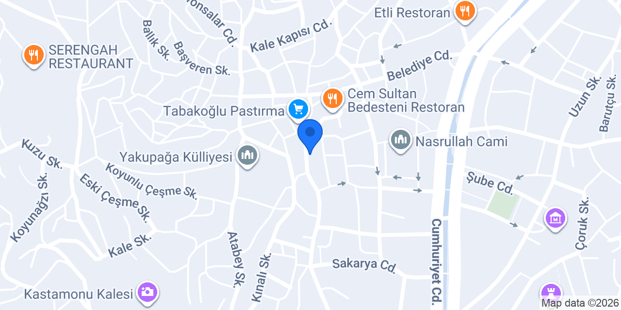 Ömür Bıçak Atölyesi konumu