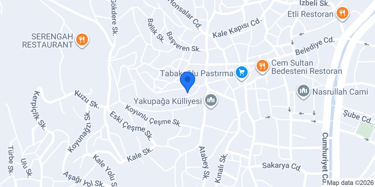 Abdulhakhamit İlköğretim Okulu konumu