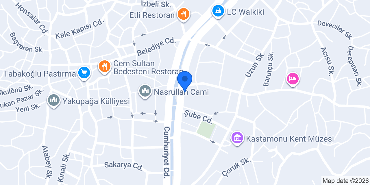 Feci Lezzet konumu