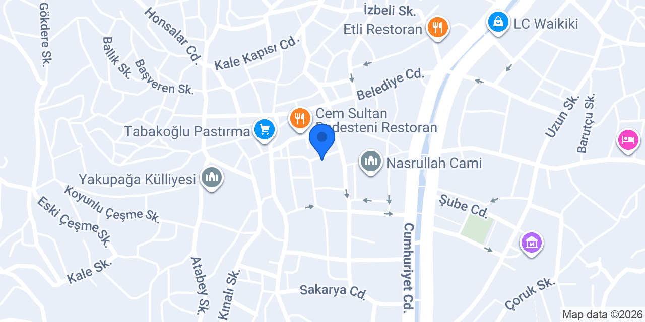 Aslıhan Aksesuar konumu
