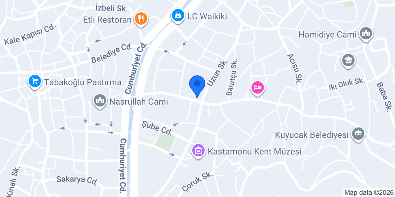 Ak-vet Veteriner Kliniği konumu