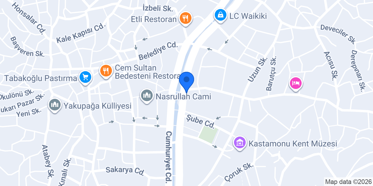 Öztürkler Pide, Börek ve Simit Salonu konumu