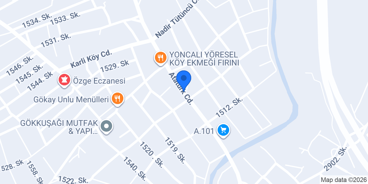 Atatürk parki konumu