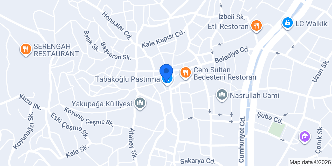 Kaya Pide&Kebap konumu