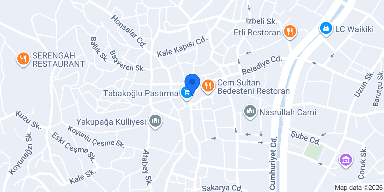 Alaca Ticaret konumu