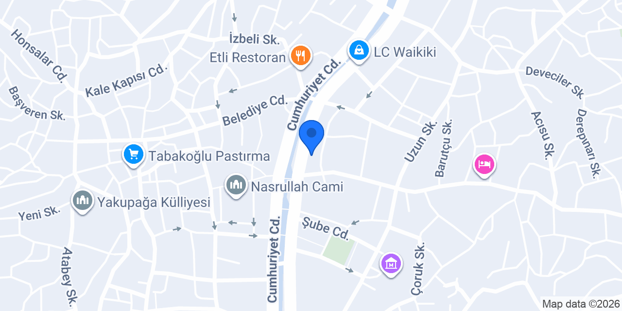 DenizBank Kastamonu Şubesi konumu
