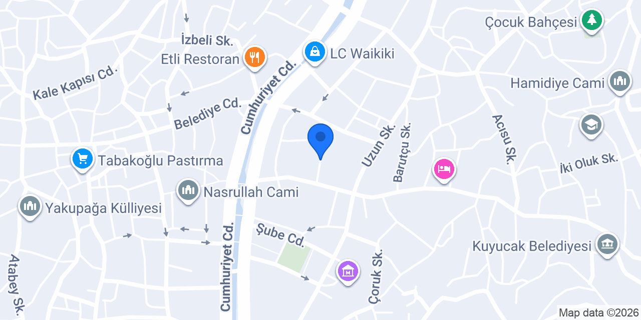 DEMİRCİOĞLU APART OTEL konumu