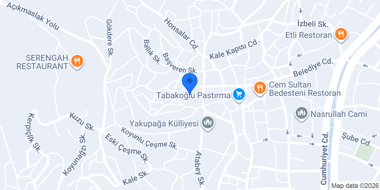 KALE OTOPARK 2 konumu