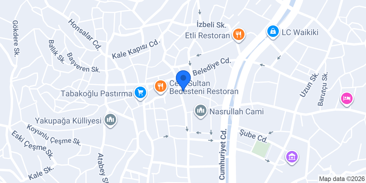 Ebru Butik konumu