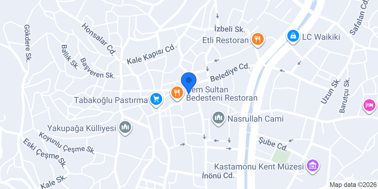 Üç-Ok Sanat Atölyesi konumu