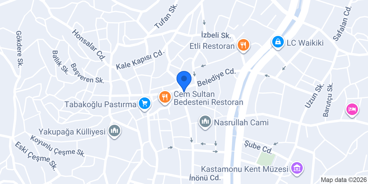 AK Parti Kastamonu konumu