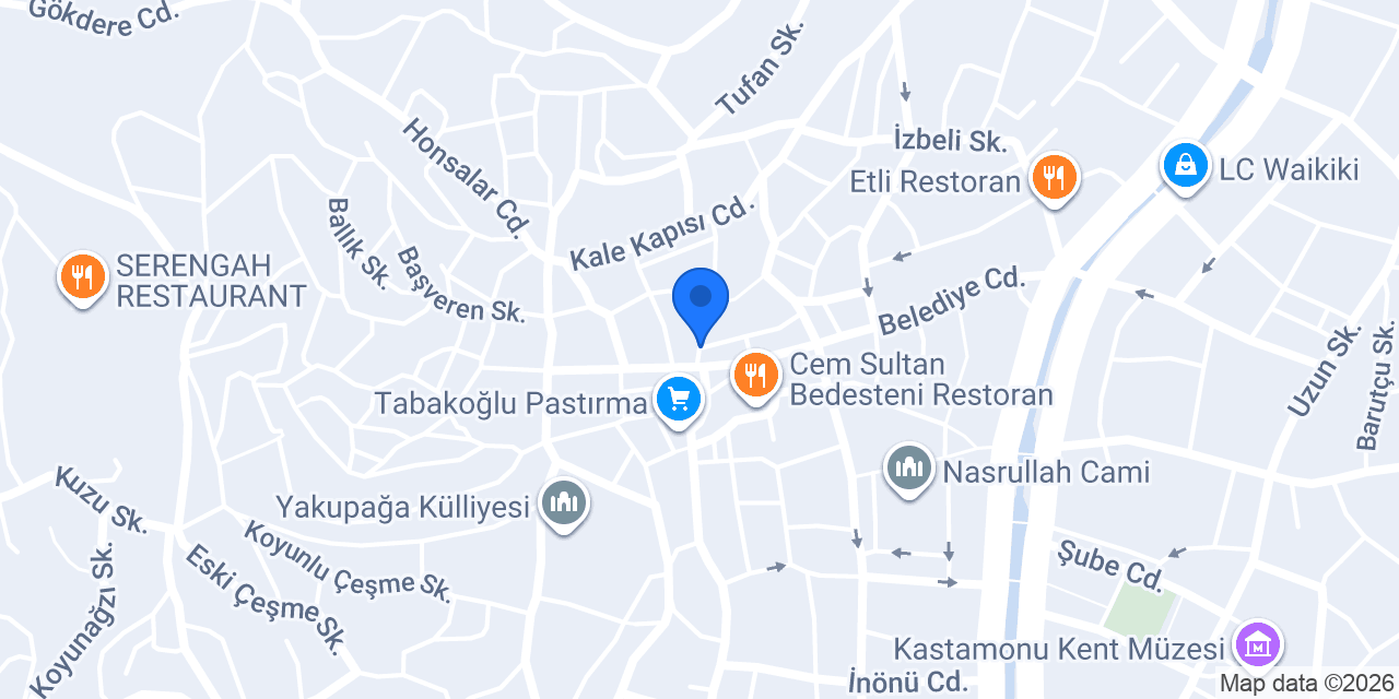 Kirişci Ticaret konumu