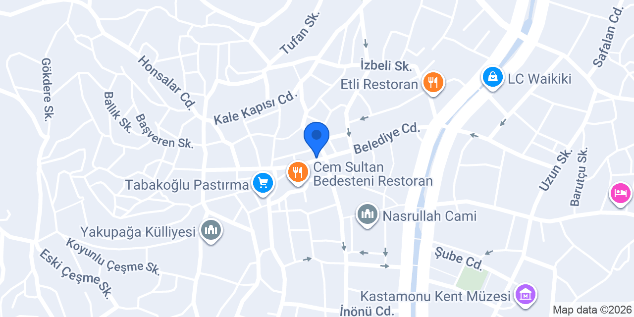 Çağdaş Kırtasiye konumu