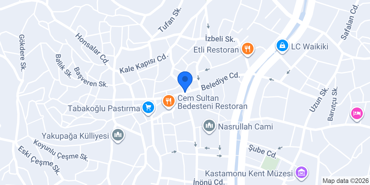 Diş Hekimi Bayram Taşkın konumu
