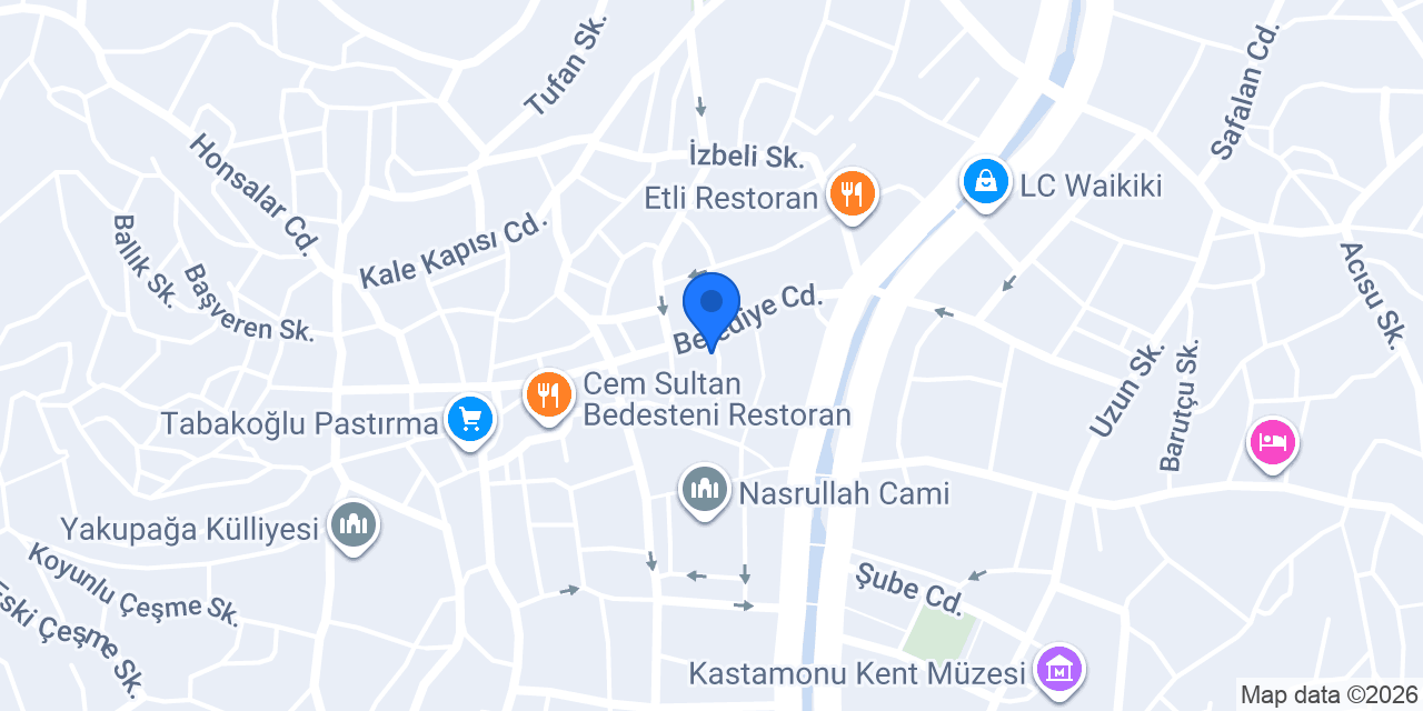 Köfteci Bayram Usta konumu