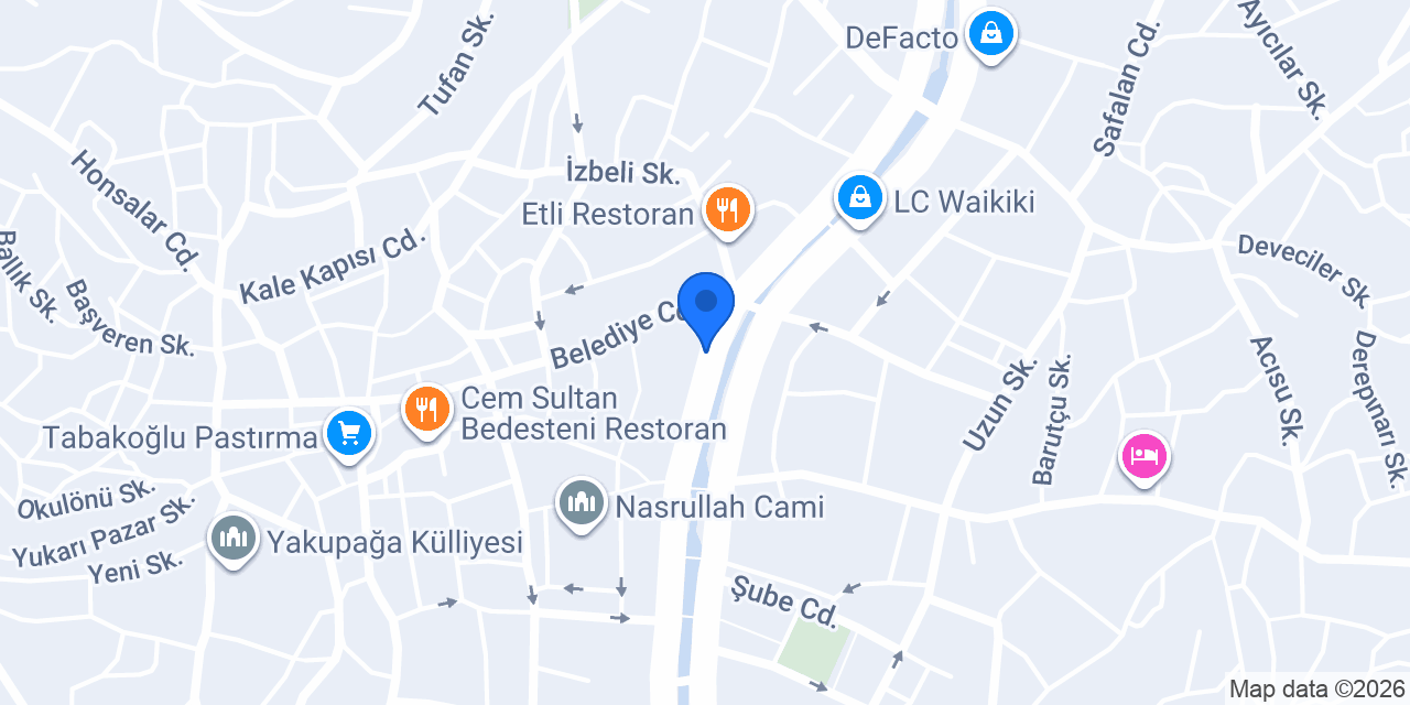 Plevne Restaurunt konumu