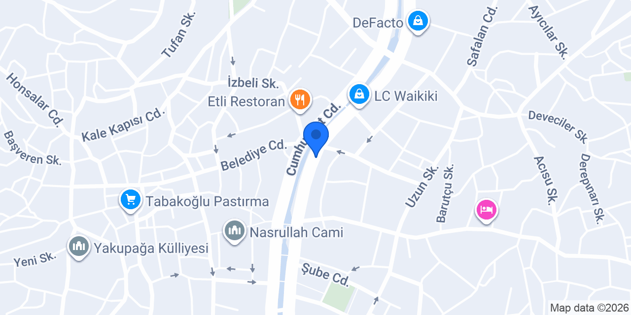 Bey Yapı İnşaat konumu