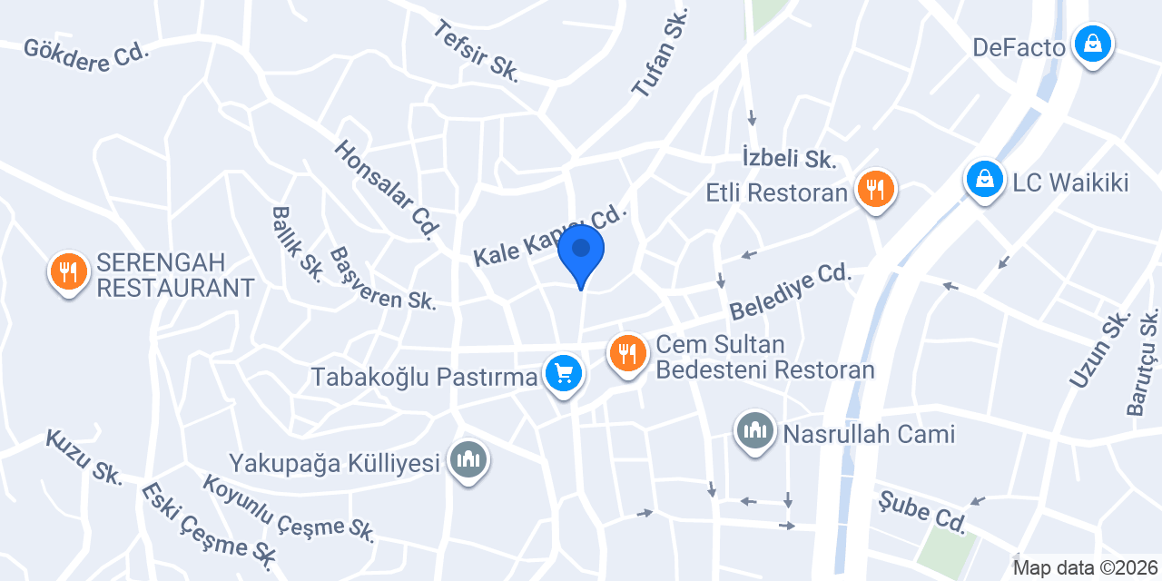CİNGÖZ GİYİM konumu