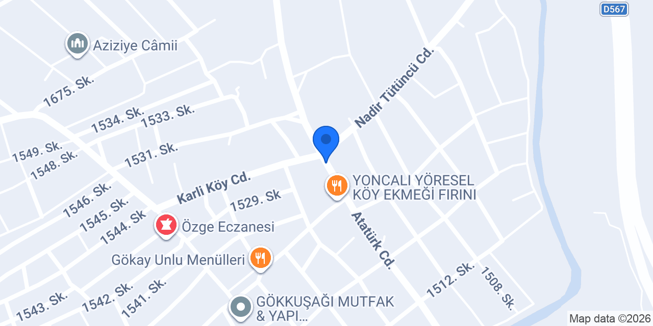 SARAY YONCALI TAKSİ konumu