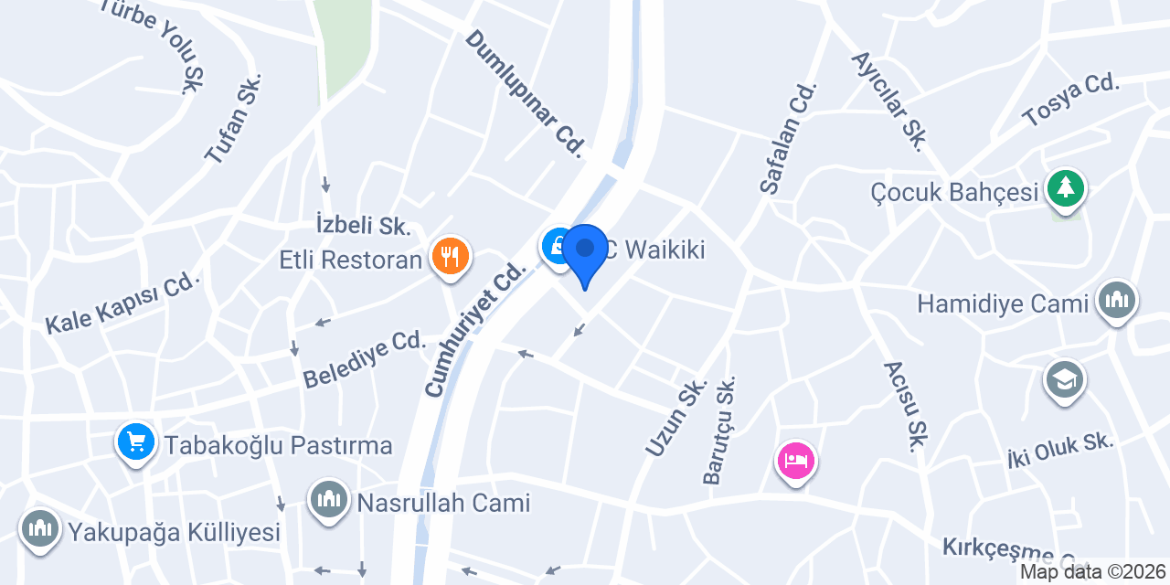 Hanımeli Restoran konumu
