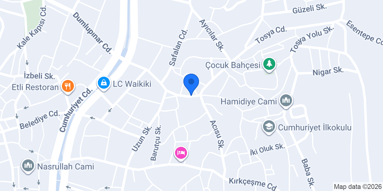 AKIN MOTOR`S konumu