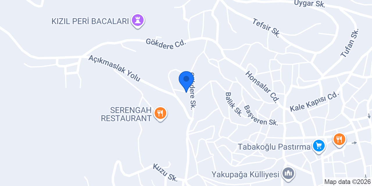 Bayramoğlu Mobilya konumu