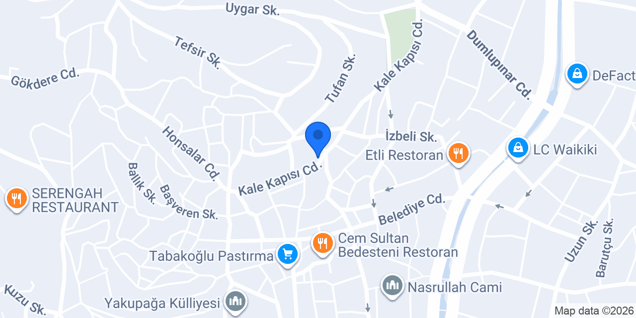 Bekiroğlu Spot mobilya konumu