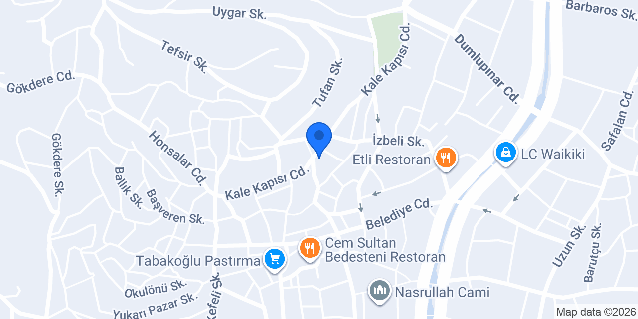 Deha Veteriner Kliniği konumu
