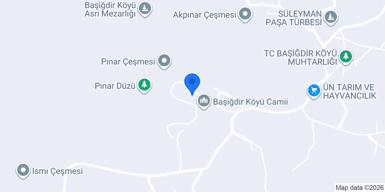 Başiğdir Köyü Muhtarlığı konumu