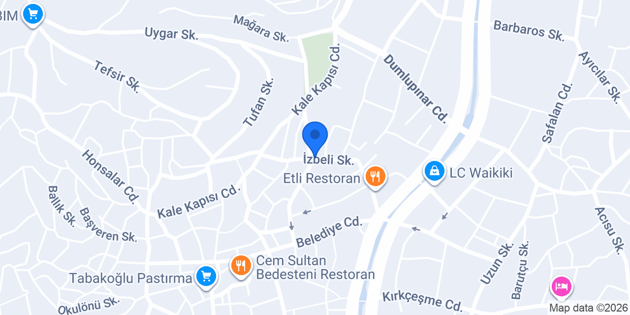 Taksi Kastamonu konumu