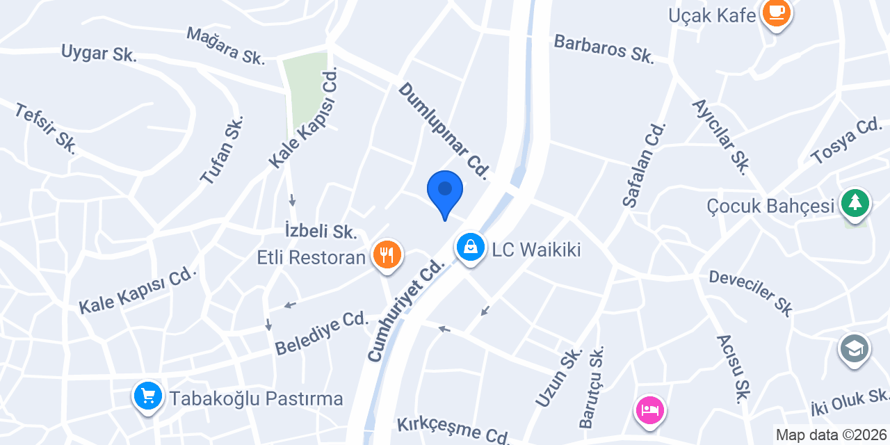 Hayat Ağız Ve Diş Kliniği konumu