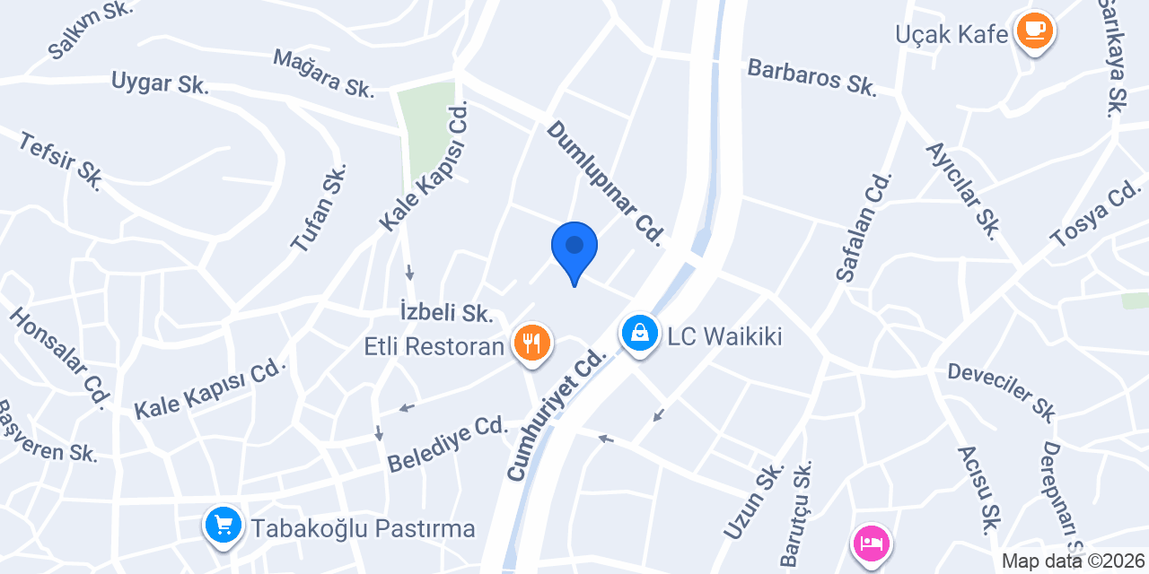 Gün Otel Kastamonu konumu