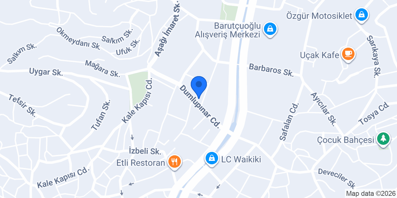 Katmer Döner konumu