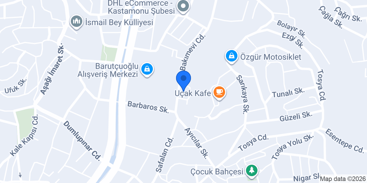 KASTAMONU MATBAASI konumu