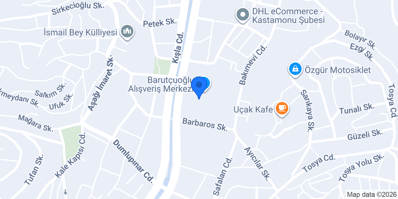 Ilgaz Hukuk Bürosu konumu