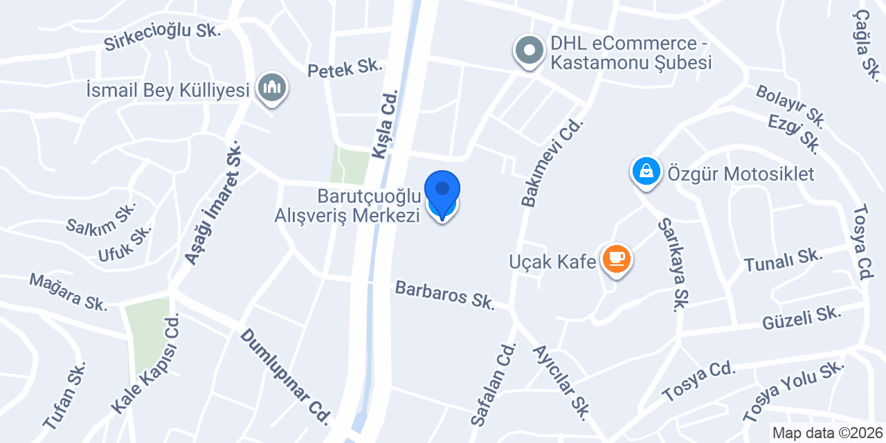 Av. Tilbe YAŞAR GÜLÇAN konumu