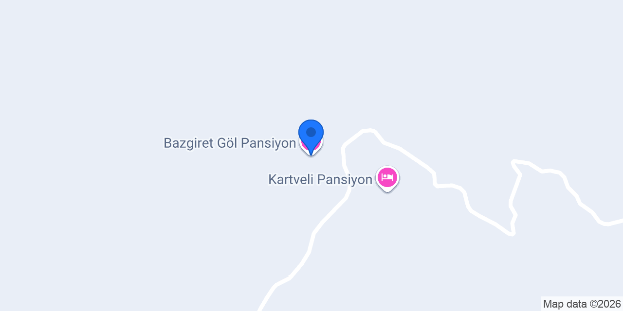 Bazgiret Göl Pansiyon konumu