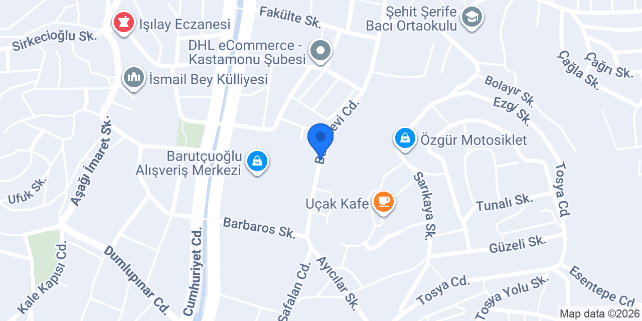 Ozan Eczanesi konumu