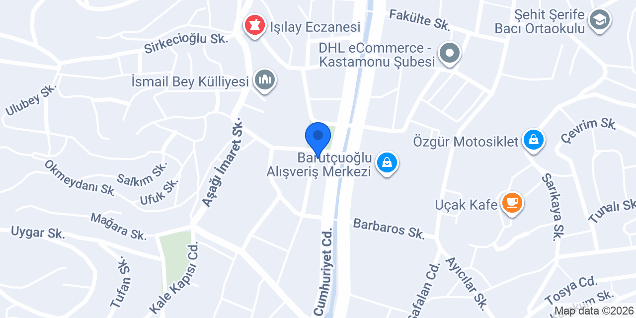 Özel Karadeniz Et Lokantası konumu
