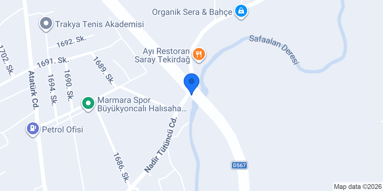 YONCA ELEKTRİK CAM konumu